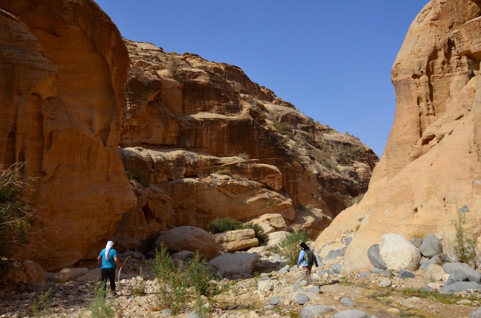 wandelen in jordanië