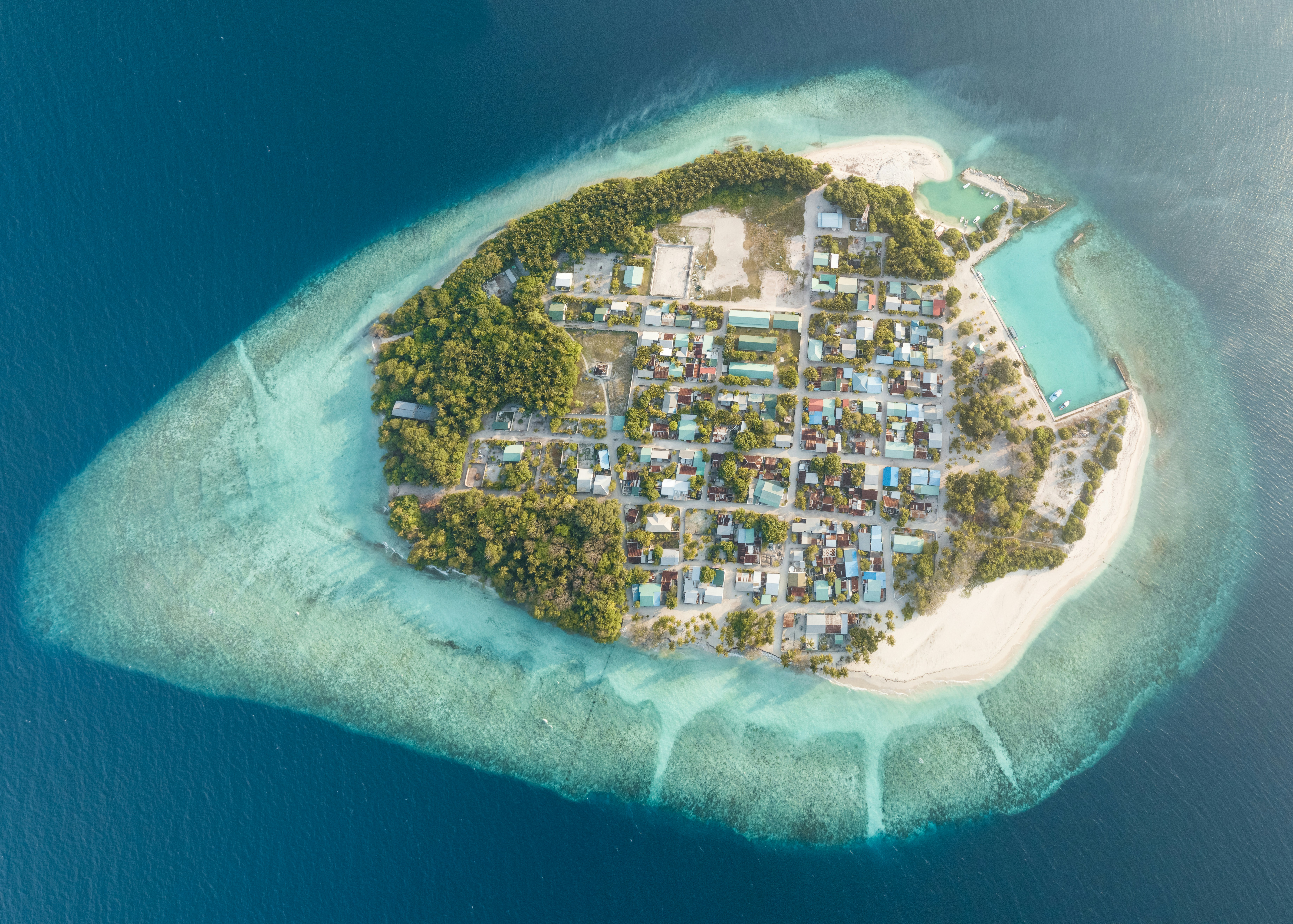 lokaal eiland malediven