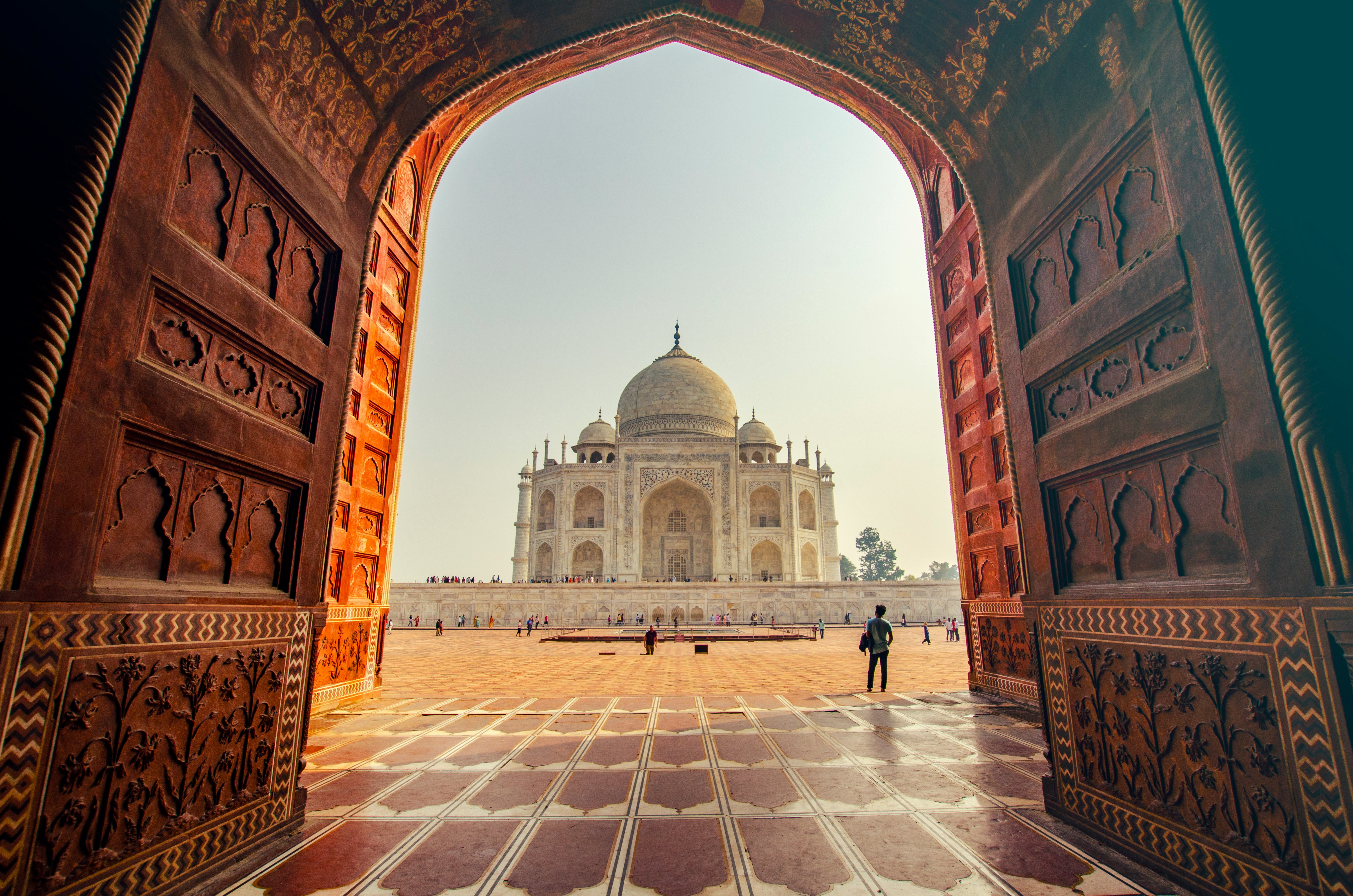 tempel en een poort