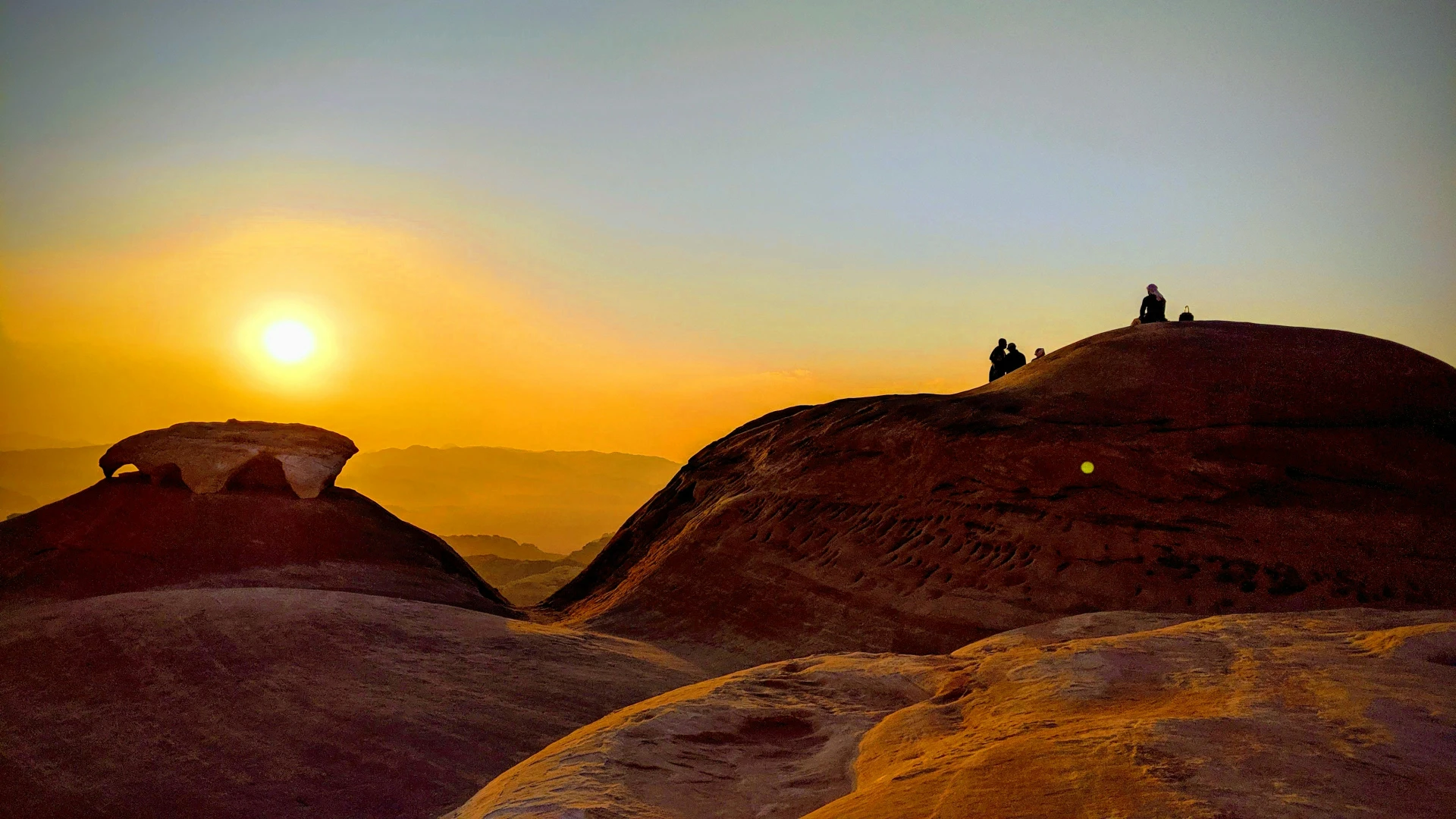 zonsopgang Jordanië