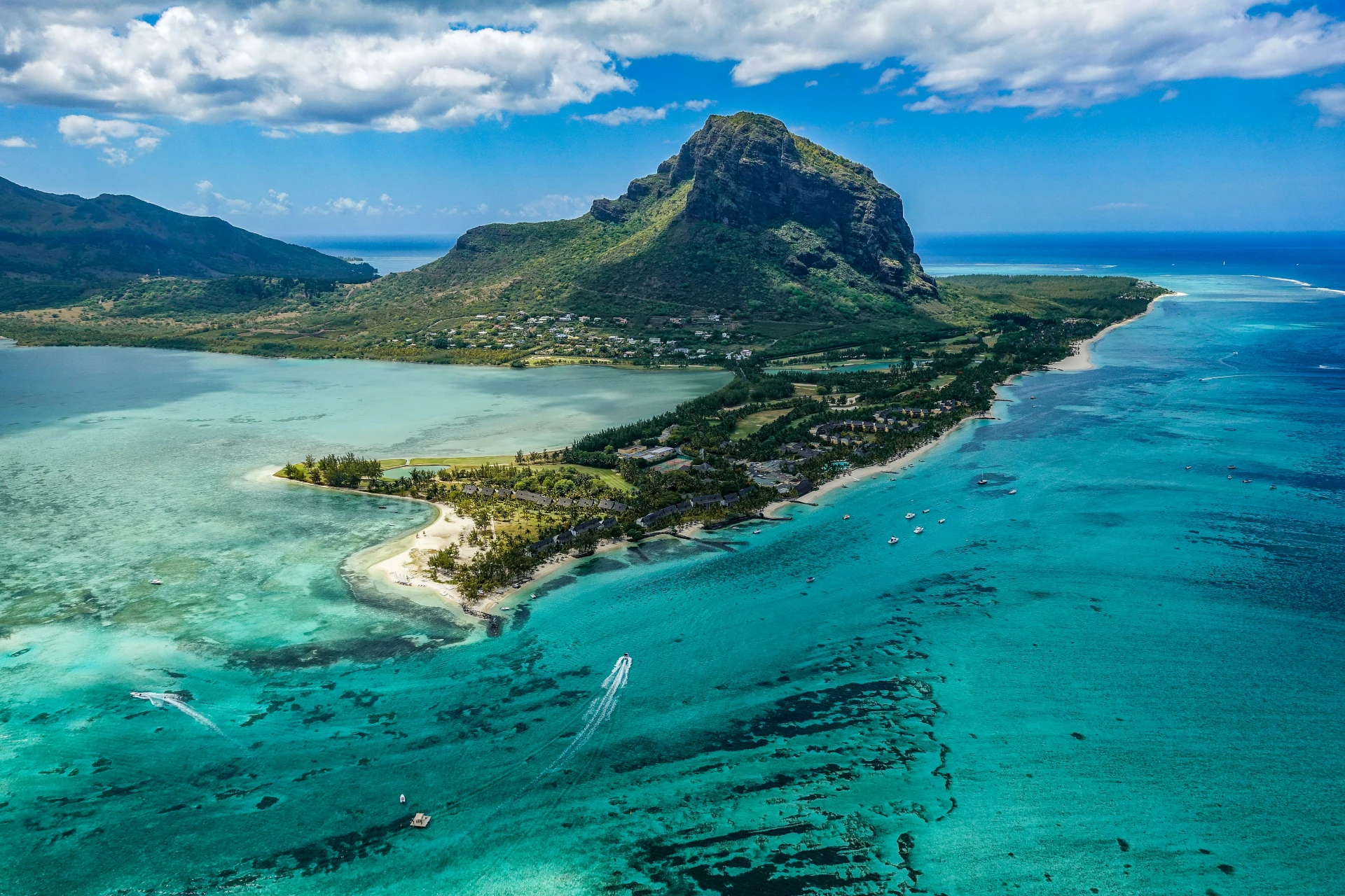 luchtfoto mauritius